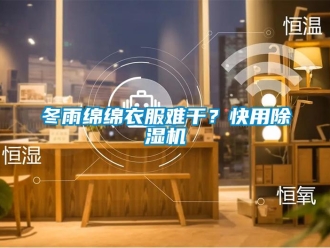 企業(yè)新聞冬雨綿綿衣服難干？快用除濕機
