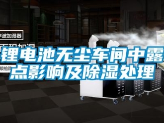 企業(yè)新聞鋰電池?zé)o塵車間中露點(diǎn)影響及除濕處理