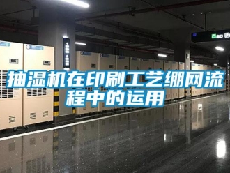 常見問題抽濕機在印刷工藝繃網(wǎng)流程中的運用
