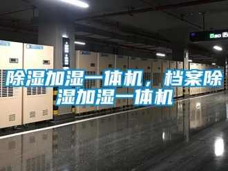 行業(yè)新聞除濕加濕一體機(jī)，檔案除濕加濕一體機(jī)