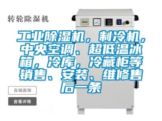 常見問題工業(yè)除濕機(jī)，制冷機(jī)，中央空調(diào)、超低溫冰箱，冷庫，冷藏柜等銷售、安裝、維修售后一條