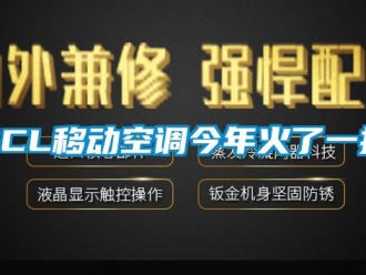 常見問題TCL移動(dòng)空調(diào)今年火了一把