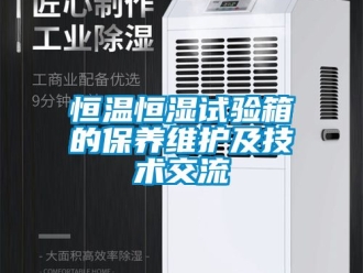 知識(shí)百科恒溫恒濕試驗(yàn)箱的保養(yǎng)維護(hù)及技術(shù)交流