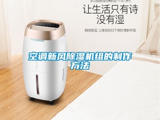 常見(jiàn)問(wèn)題空調(diào)新風(fēng)除濕機(jī)組的制作方法