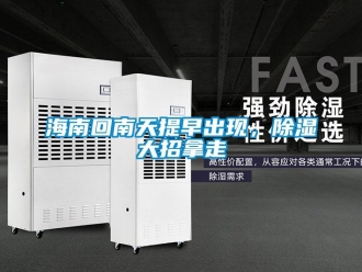 行業(yè)新聞海南回南天提早出現(xiàn)，除濕大招拿走