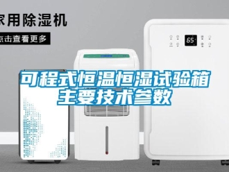 知識百科可程式恒溫恒濕試驗(yàn)箱主要技術(shù)參數(shù)