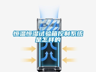 知識百科恒溫恒濕試驗箱控制系統(tǒng)是怎樣的