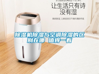 企業(yè)新聞除濕機除濕與空調(diào)除濕的區(qū)別在哪 值得一看