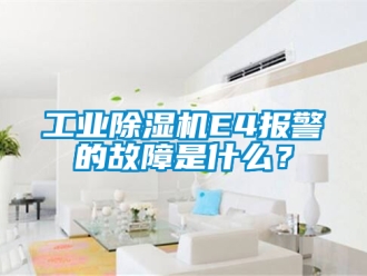 常見(jiàn)問(wèn)題工業(yè)除濕機(jī)E4報(bào)警的故障是什么？