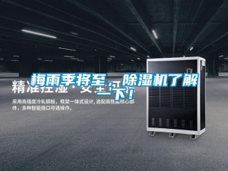 行業(yè)新聞梅雨季將至，除濕機了解一下！