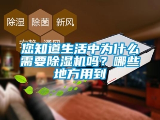 常見問題您知道生活中為什么需要除濕機(jī)嗎？哪些地方用到
