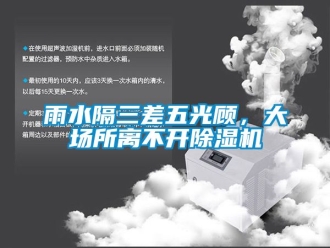 行業(yè)新聞雨水隔三差五光顧，大場所離不開除濕機