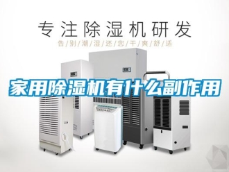 行業(yè)新聞家用除濕機有什么副作用