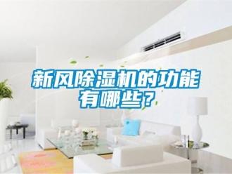 常見問題新風(fēng)除濕機(jī)的功能有哪些？