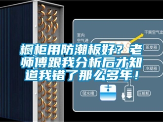 企業(yè)新聞櫥柜用防潮板好？老師傅跟我分析后才知道我錯了那么多年！