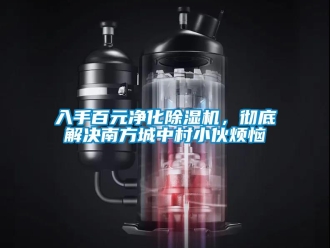 行業(yè)新聞入手百元凈化除濕機，徹底解決南方城中村小伙煩惱