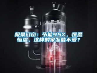 知識百科極景門窗：節(jié)能95%，恒溫恒濕，這樣的家怎能不愛？