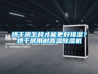 行業(yè)新聞烘干房怎樣才能更好排濕？烘干房用耐高溫除濕機(jī)