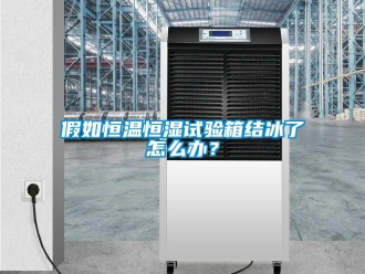 常見問題假如恒溫恒濕試驗箱結(jié)冰了怎么辦？