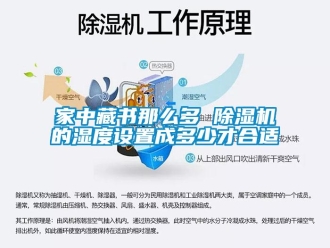 行業(yè)新聞家中藏書那么多 除濕機(jī)的濕度設(shè)置成多少才合適