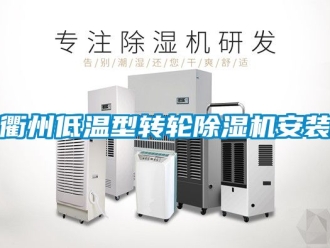 常見問題衢州低溫型轉(zhuǎn)輪除濕機(jī)安裝