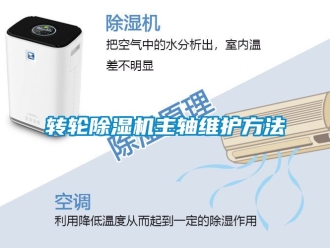 常見問題轉輪除濕機主軸維護方法