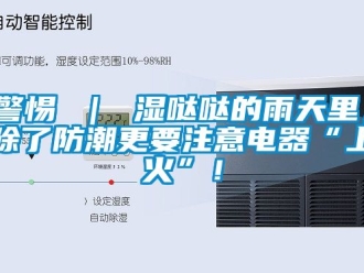 常見問題警惕 ｜ 濕噠噠的雨天里，除了防潮更要注意電器“上火”！