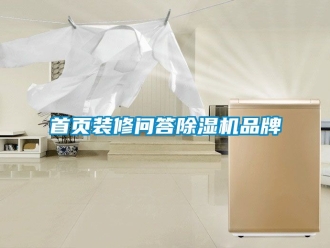 企業(yè)新聞首頁裝修問答除濕機(jī)品牌