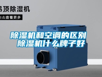 行業(yè)新聞除濕機和空調的區(qū)別 除濕機什么牌子好
