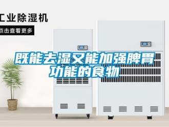 行業(yè)新聞既能去濕又能加強(qiáng)脾胃功能的食物