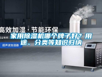 常見問題家用除濕機哪個牌子好？用途、分類等知識歸納