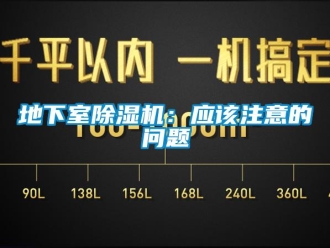行業(yè)新聞地下室除濕機：應(yīng)該注意的問題
