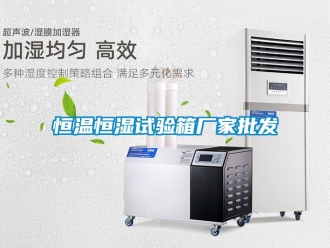 知識(shí)百科恒溫恒濕試驗(yàn)箱廠家批發(fā)