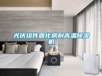 行業(yè)新聞光伏組件固化房耐高溫除濕機