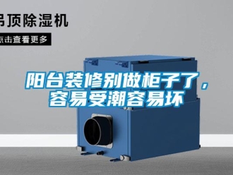 知識百科陽臺裝修別做柜子了，容易受潮容易壞