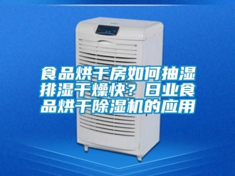 行業(yè)新聞食品烘干房如何抽濕排濕干燥快？日業(yè)食品烘干除濕機的應用