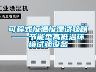 知識百科可程式恒溫恒濕試驗(yàn)箱——節(jié)能型高低溫環(huán)境試驗(yàn)設(shè)備