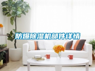 企業(yè)新聞防爆除濕機部件詳情