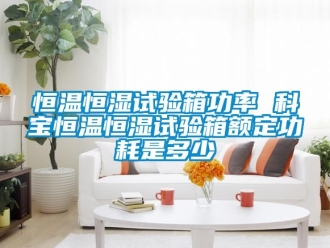 知識百科恒溫恒濕試驗(yàn)箱功率 科寶恒溫恒濕試驗(yàn)箱額定功耗是多少