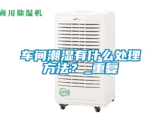企業(yè)新聞車間潮濕有什么處理方法？_重復