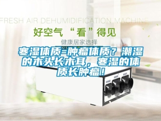 行業(yè)新聞寒濕體質(zhì)=腫瘤體質(zhì)？潮濕的木頭長木耳，寒濕的體質(zhì)長腫瘤！