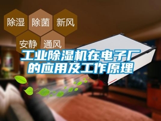 企業(yè)新聞工業(yè)除濕機(jī)在電子廠的應(yīng)用及工作原理