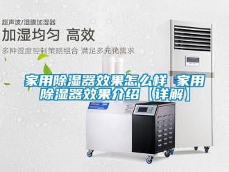 行業(yè)新聞家用除濕器效果怎么樣 家用除濕器效果介紹【詳解】