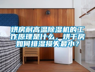 行業(yè)新聞烘房耐高溫除濕機(jī)的工作原理是什么，烘干房如何排濕損失最小？