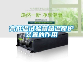 常見問(wèn)題高低溫試驗(yàn)箱超溫保護(hù)裝置的作用