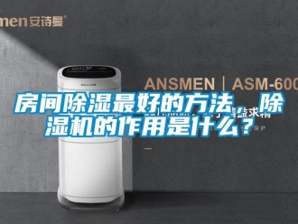 行業(yè)新聞房間除濕最好的方法，除濕機(jī)的作用是什么？