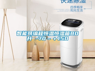 知識(shí)百科智能可編程恒溫恒濕箱80升 -70～＋150℃