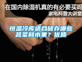 知識百科恒溫冷庫適合儲存哪些蔬菜和水果？優(yōu)質(zhì)