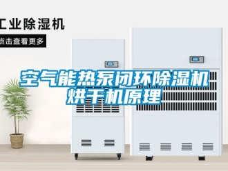 行業(yè)新聞空氣能熱泵閉環(huán)除濕機(jī)烘干機(jī)原理