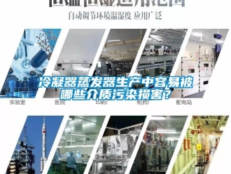 行業(yè)新聞冷凝器蒸發(fā)器生產(chǎn)中容易被哪些介質(zhì)污染損害？